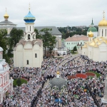 Епископ Варнава принял участие в торжествах, посвященных дню памяти преподобного Сергия Радонежского в Троице-Сергиевой лавре